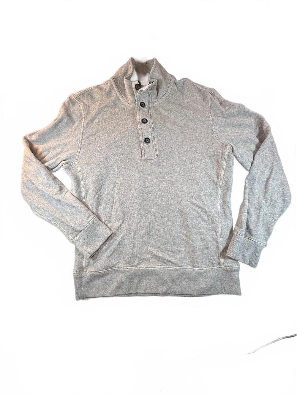 American Eagle Vintage Desert Tan Quarter Zip Pullover Men’s Medium